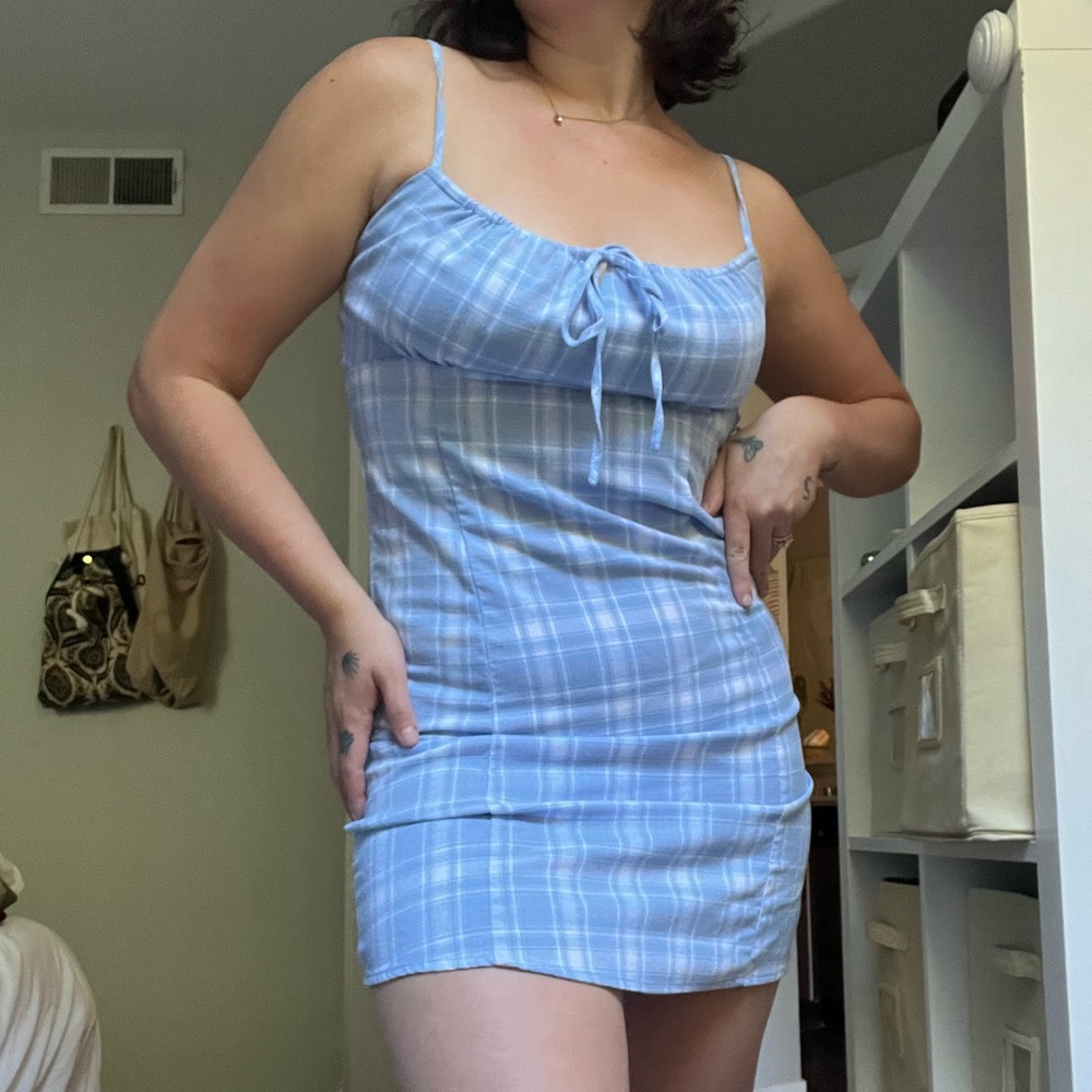 Plaid dress